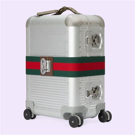 trolley gucci|Gucci trolley luggage.